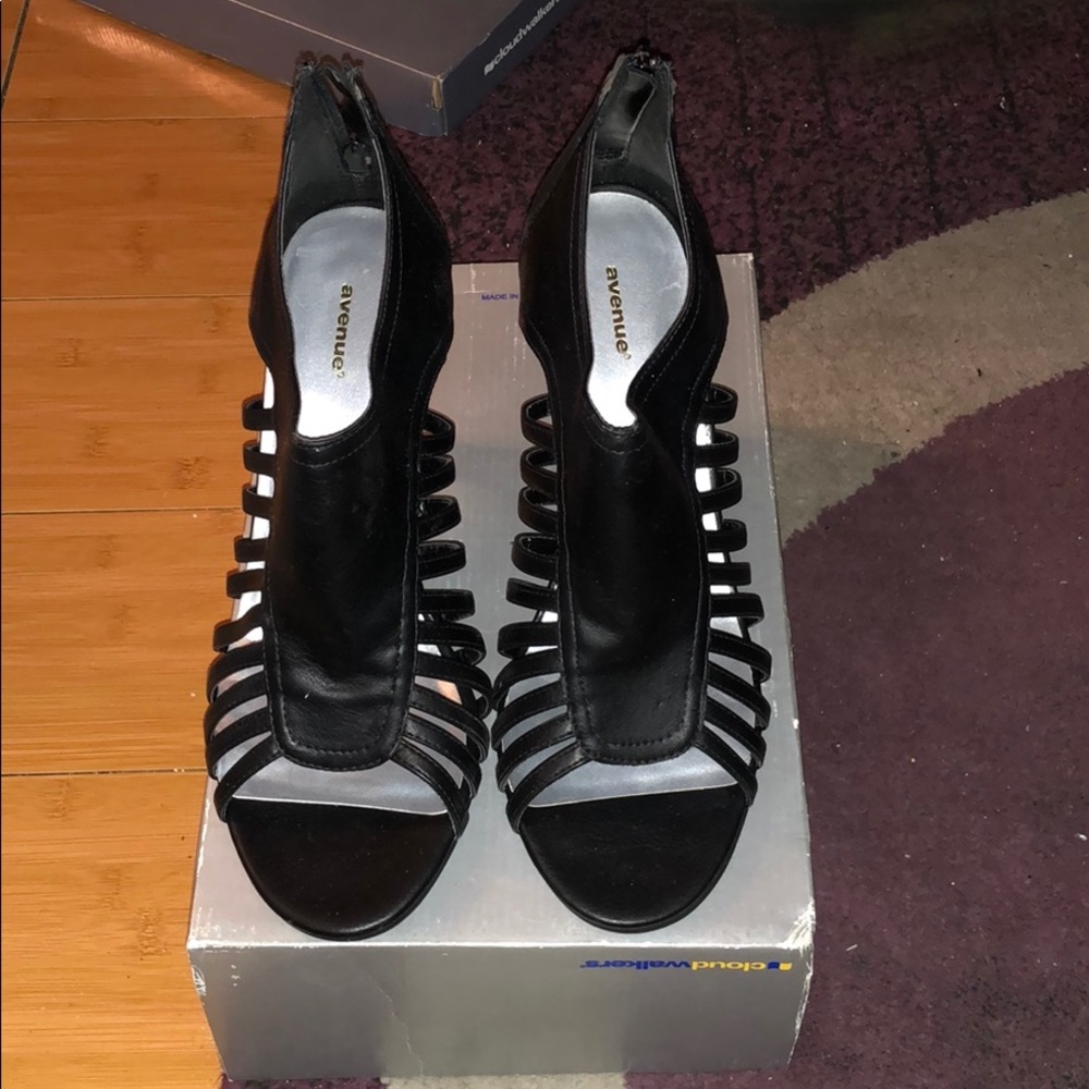 Black heels